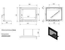 Дверка для камина Zuzia 515x650, фото 3