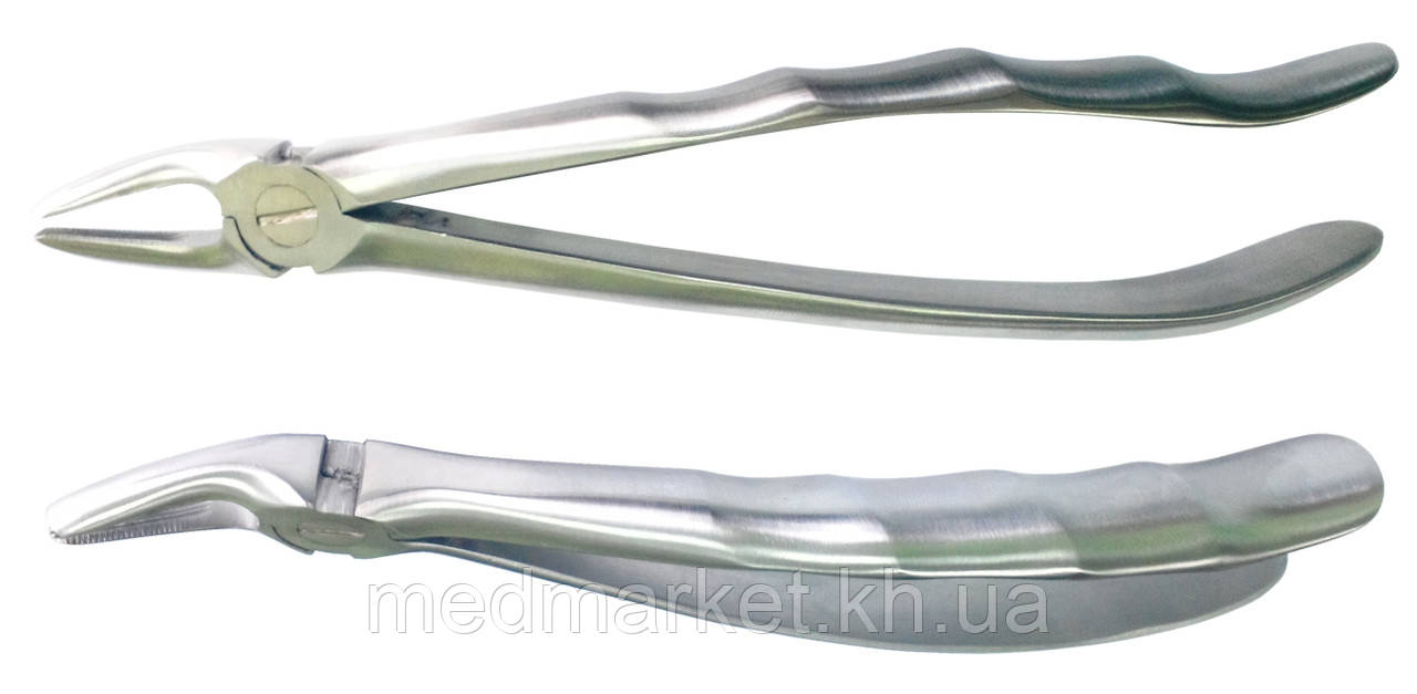 Щипці для видалення кликів і премілярів верхньої щелепи No 7.Анатомічні ручки