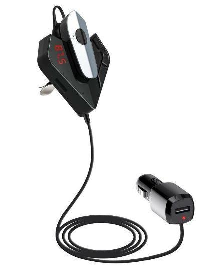 Автомобільний FM трансмітер Bluetooth V11 BT