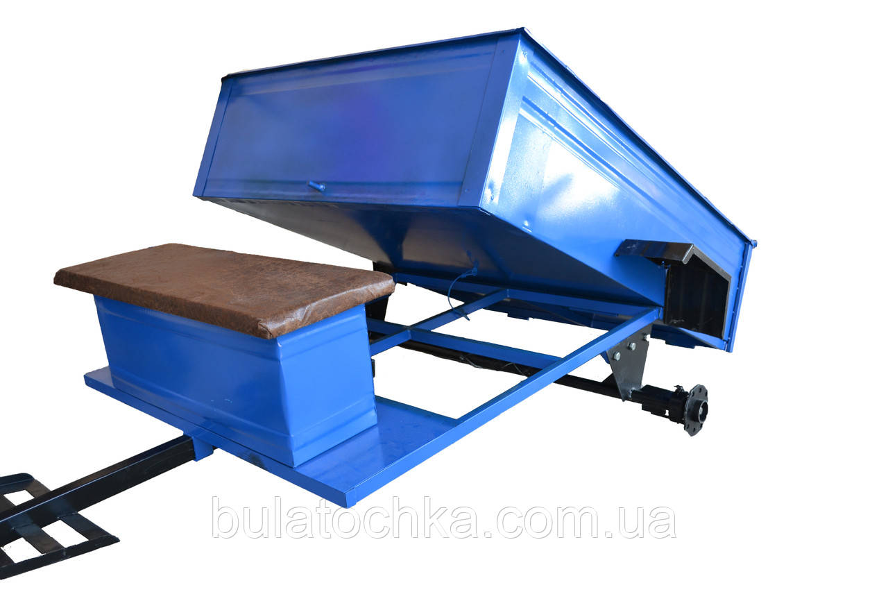 Прицепная тележка к мотоблоку под универсальную ступицу (1,05 х 1,40 м ...