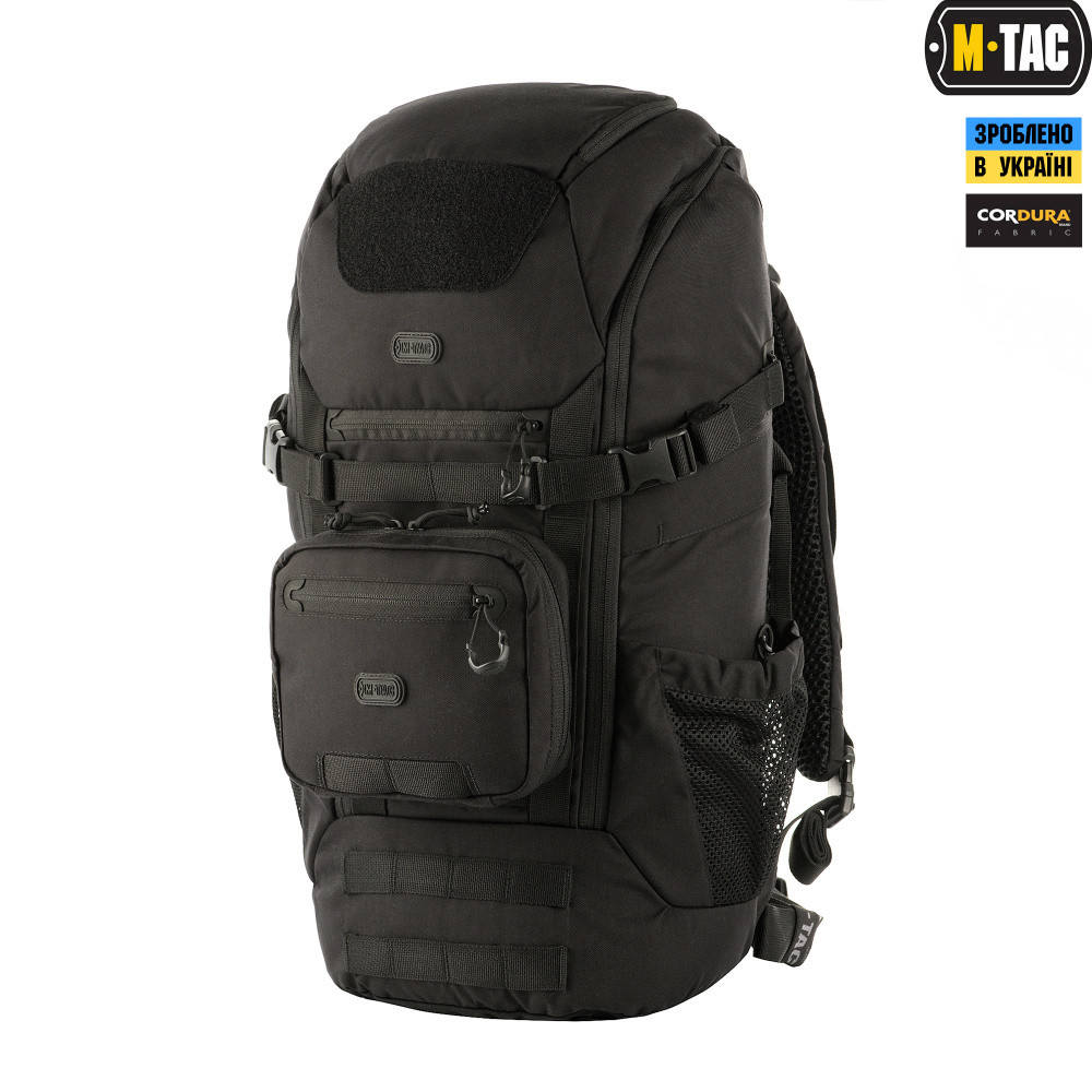 M-Tac рюкзак Shuttle Gen.IA Elite з підсумком-органайзером Black