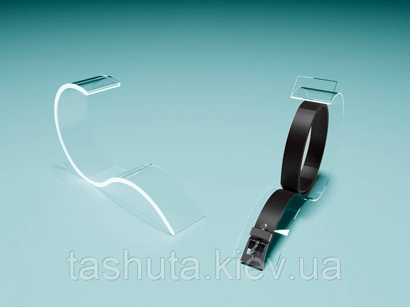 Підставка під ремінь, 35х180 мм (Товщина акрилу: 2 мм; ), фото 1