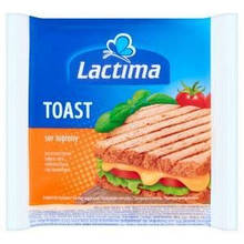 Сир плавлений нарізаний Lactima toast , 130 гр