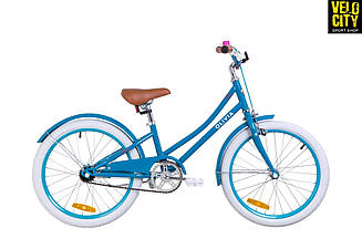 Дитячий велосипед Dorozhnik OLIVIA 20" 2019 бірюзовий