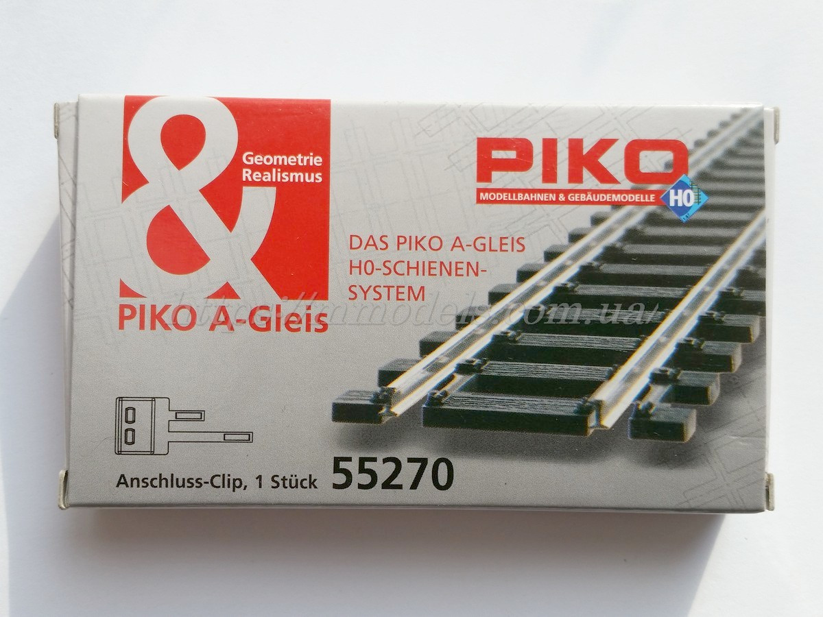 Piko 55270 Контактный зажим для рельсового материала Piko A-Gleis, масштаба 1:87 - фото 2 - id-p1019272852