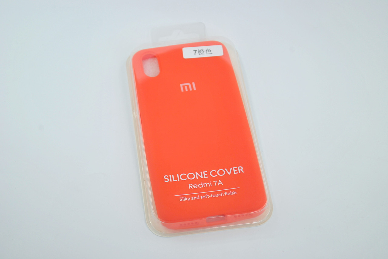 Чохол силіконовий для телефону Xiaomi Redmi Note 8Pro Silicone Orig FULL No7 new apricot 4you