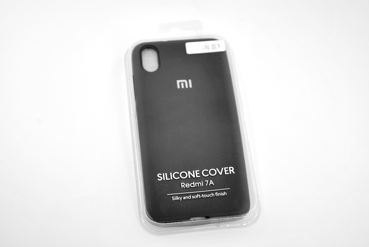 Чохол для телефону Xiaomi Redmi Note 8Pro Silicone Original FULL №1 Black (4you)