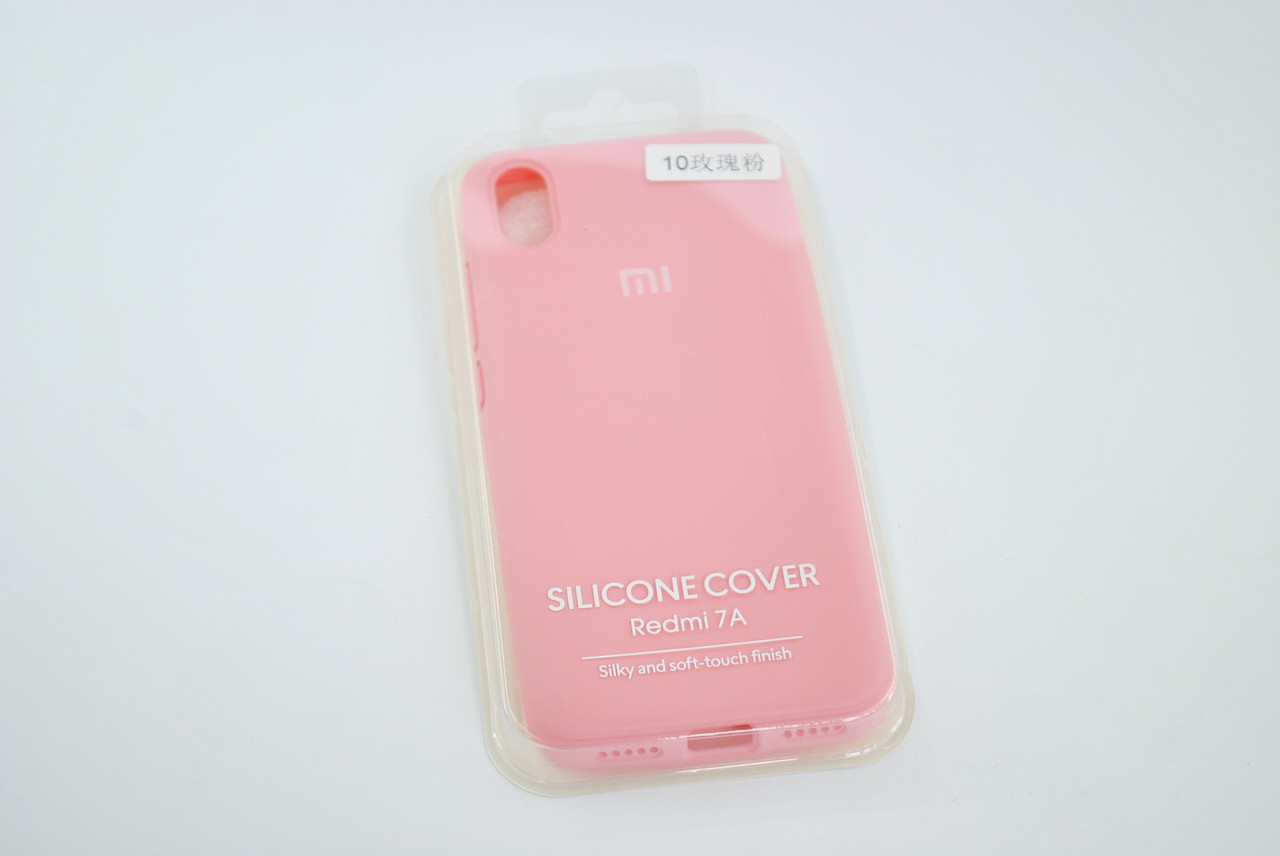 Чохол для телефону Xiaomi Redmi Note 8Pro Silicone Original FULL №10 pink (4you)