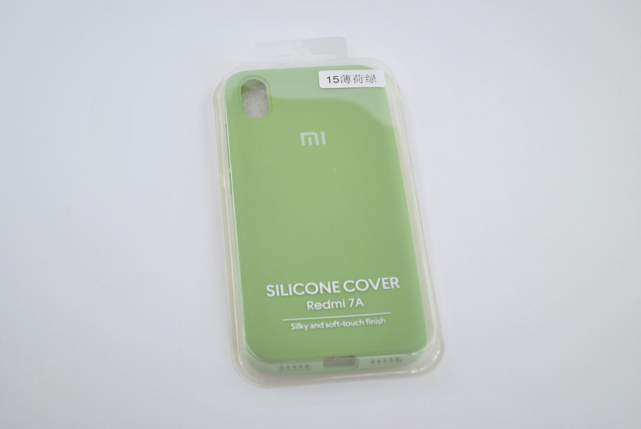 Чохол для телефону Xiaomi Redmi 7A Silicone Original FULL №15 Green (4you)