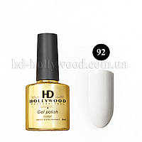 Гель лак 92 Белый Плотный HD Hollywood 8 ml