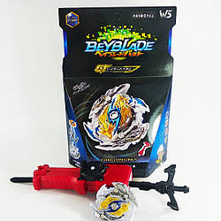 Бейблейд Цвай Луїнор B144 прозорий зі сріблом  ⁇  BeyBlade zwei longinus