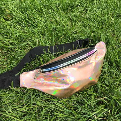 Сумка бананка для дівчинки голограма, фото 1