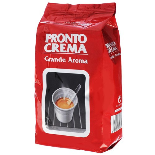Оригінал! Кава в зернах Lavazza Pronto Crema Grande Aroma 20/80 1кг Італія (Lavazza Pronta, Лавацца Пронто крема)