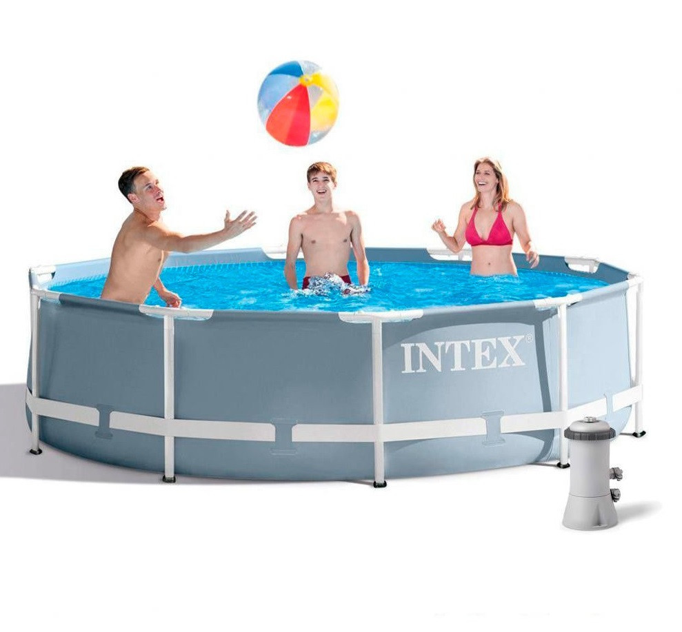 Басейн каркасний Intex 26702, фільтр-насос, 4485 л, 305х76 см