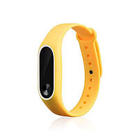 Ремінець для фітнес-браслета Xiaomi Mi Band 2 жовтий, фото 3