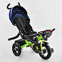 Дитячий триколісний велосипед YLT 6088 F — 330-58 Best Trike, поворотне сидіння, складане кермо, пульт, фото 9