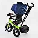Дитячий триколісний велосипед YLT 6088 F — 330-58 Best Trike, поворотне сидіння, складане кермо, пульт, фото 11