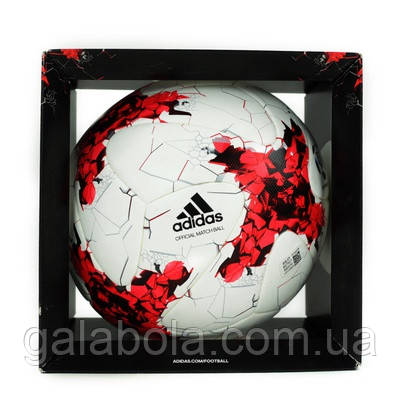 М'яч футбольний ADIDAS KRASAVA EKSTRAKLASA OMB BQ7621 (розмір 5), фото 1