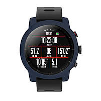 Захисний чохол для смарт годинника Amazfit Stratos 2/2S темно-синій, фото 3