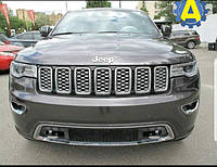 Бампер передний комплектный на Джип Гранд Чароки (Jeep Grand Cherokee) 2013-2019