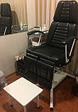 Крісло для педикюру кушетка для нарощування вій КП-3.1, фото 3