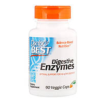 Пищеварительные ферменты, Digestive Enzymes, Doctor's Best, 90 капсул