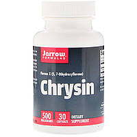 Хризин, Chrysin, Jarrow Formulas, 500 мг, 30 капсул