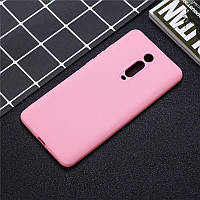 Чехол Soft Touch для Xiaomi Mi 9T / Mi 9T Pro силикон бампер светло-розовый