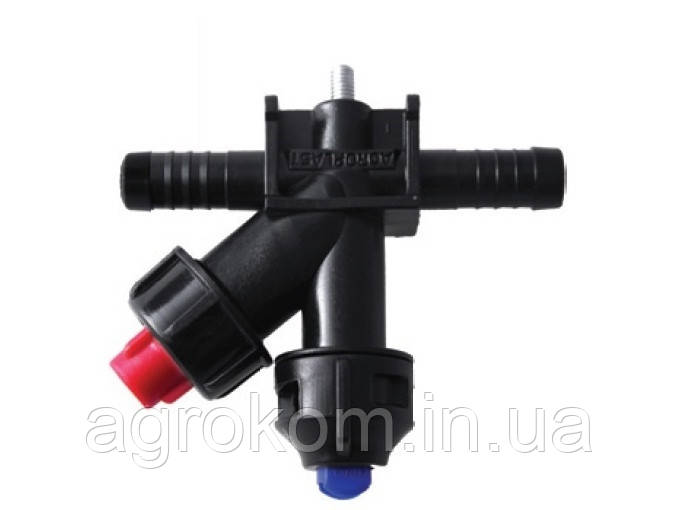 Корпус розпилювача на шланг 12.5мм, прохідний 0-100/08/P PRO | 225665 AGROPLAST, фото 1