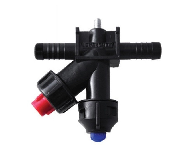 Корпус розпилювача прохідний 0-100/08/P PRO | 225665 Agroplast