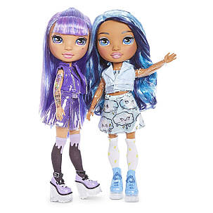 Лялька Пупси Веселкова дівчинка Фіолетова або блакитна Poopsie Rainbow Fashion Surprise Amethyst Rae Blue Skye S2, фото 2