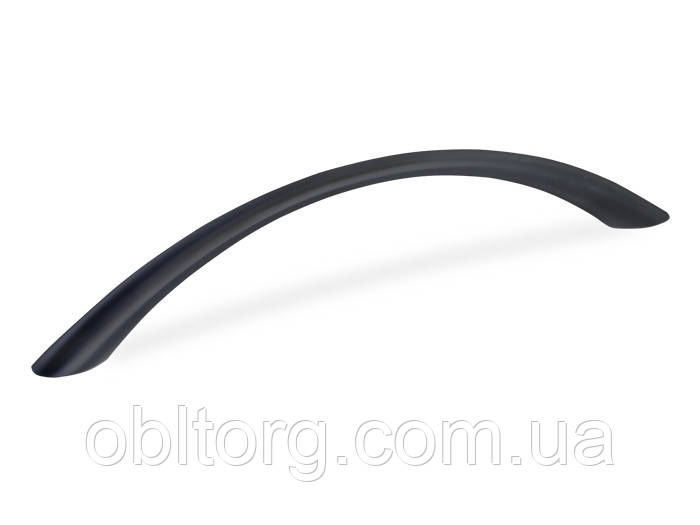 Ручка меблева скоба GIFF UP8/128 чорний, фото 1