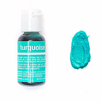 Гелевий барвник Chefmaster Бірюзовий TURQUOISE 20 г