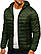 Куртка чоловіча демісезонна із капюшоном BD-2003 | Чоловіча куртка весняна, осіння ЛЮКС якості, фото 3