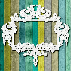 КВІТИ, рамки, вензелі і фони