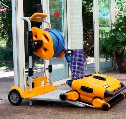 технологія Drive to pool і Drive home робот–пилосос Dolphin Wave 200 XL технологія Drive to pool і Drive home робот–пилосос Dolphin Wave 200 XL