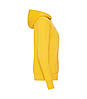 Толстовка жіноча з капюшоном жовта 038-34, фото 3