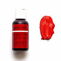 Гелевий барвник Chefmaster Червоний Super Red 20 г