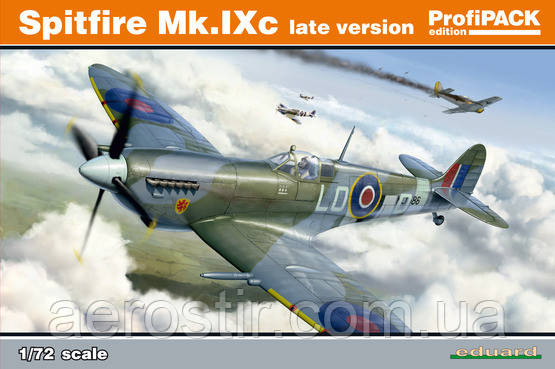 Spitfire Mk.IXc late version 1/72 Eduard 70121