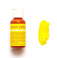Гелевий барвник Chefmaster Лимонний Lemon Yellow, 20 г