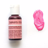 Гелевий барвник Chefmaster Ніжно-рожевий Bakers Rose 20 г