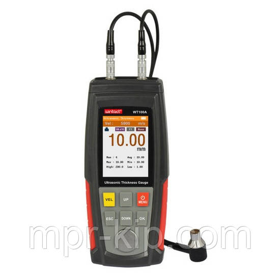 Ультразвуковий товщиномір Wintact WT100A (від 1,00 до 255 мм), фото 1