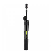 Насос для велосипеда ручний портативний Birzman Velocity MTB (threaded) BLACK