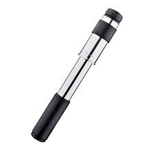 Насос для велосипеда ручний портативний Birzman Velocity Road (threaded) 160psi, срібний