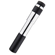 Насос для велосипеда ручний портативний Birzman Velocity Apogee MTB 90psi срібний