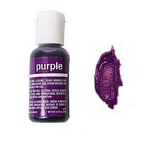 Гелевий барвник Chefmaster Пурпуровий PURPLE 20 г