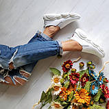 Жіночі сліпони на низькому ходу в натуральній шкірі та замші Slip-on Ted, фото 10