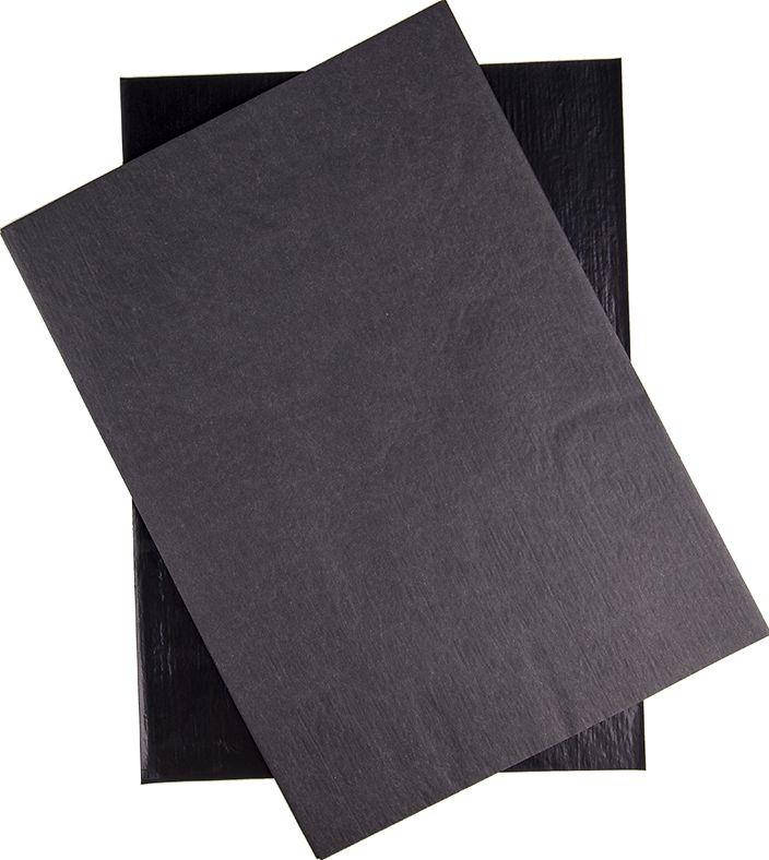 

Бумага копировальная A4 Чёрная. Плотность 16 г/м.кв, Фасовка 10 листов, Черный