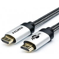 Кабель ATcom HDMI-HDMI HIGH speed Metal gold 2 м (15265)