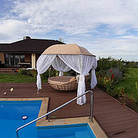 Підвісне ліжко з ротангу "Релакс"